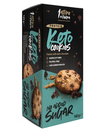 1 Attimo in Forma Μπισκότα Keto χωρίς προσθήκη ζάχαρης 160gr