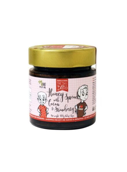 The Bee Bros Μέλι Με Κακάο & Φράουλα 300gr