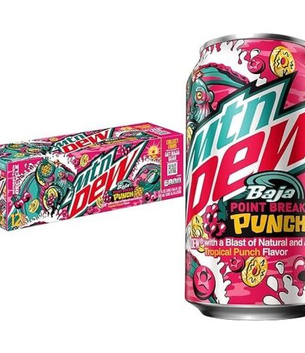 MOUNTAIN DEW TROPICAL PUNCH 355ml