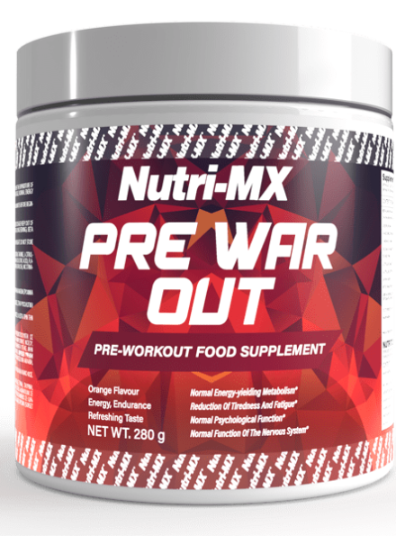 Pre War Out 280g (Eνισχυμένο προ-εξασκητικό) NUTRI MX