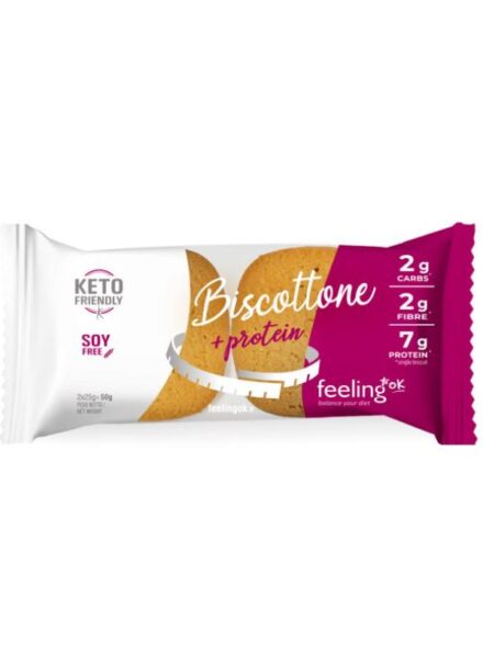 Μπισκότα με πορτοκάλι Biscottone LowCarb FeelingOk (2x25g